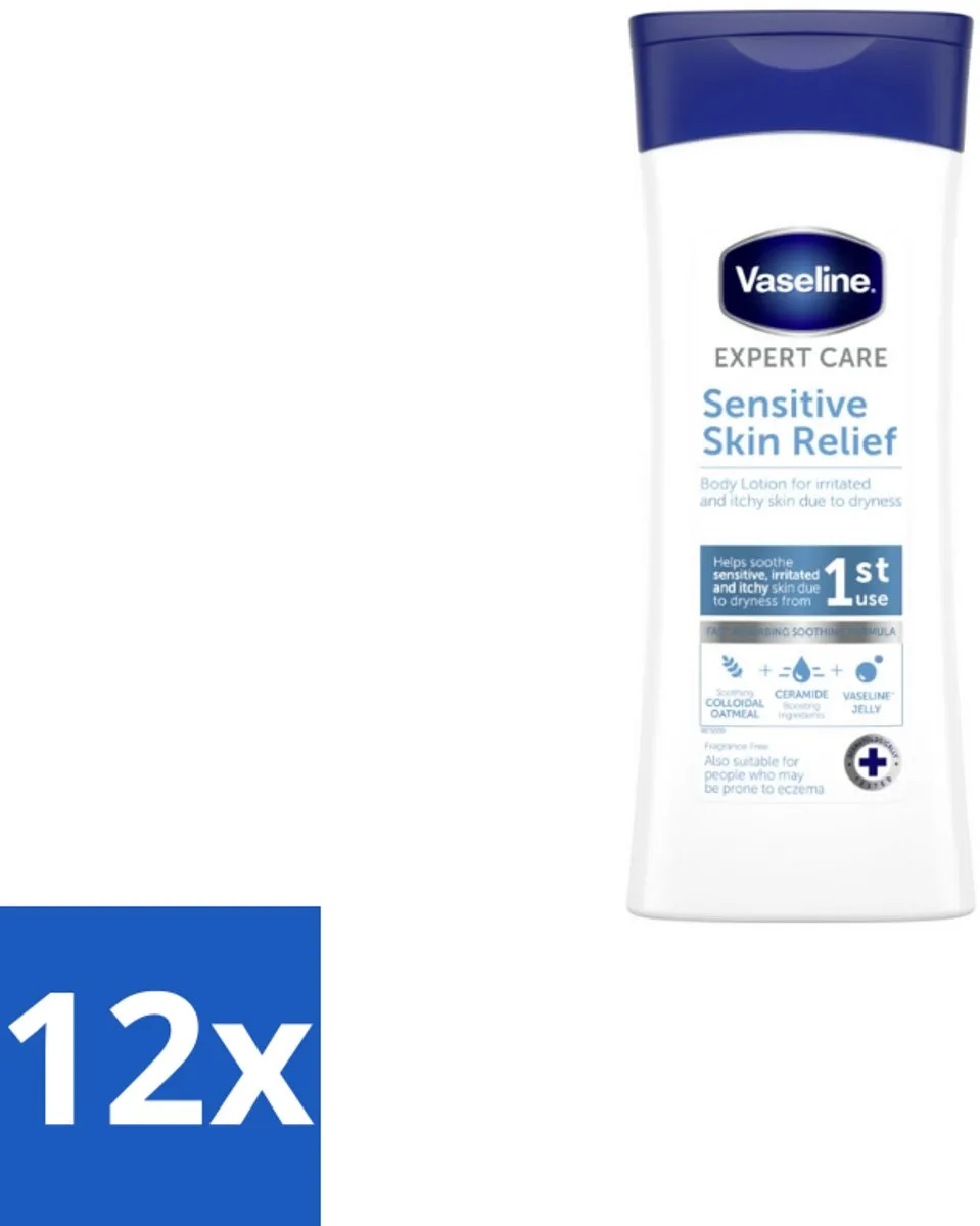 Vaseline Bodylotion Expert Care Sensitive Skin Relief 400ml