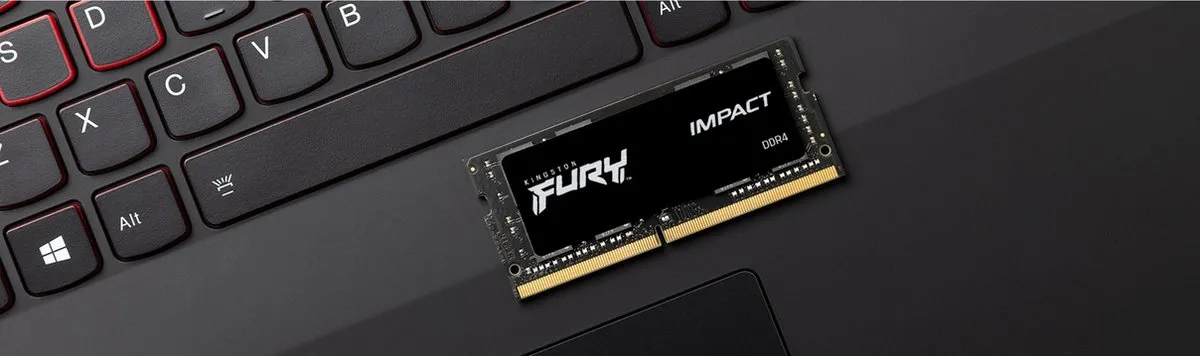 Kingston FURY Impact DDR4 32GB 2x16GB 3200MHz CL20 - Zwart