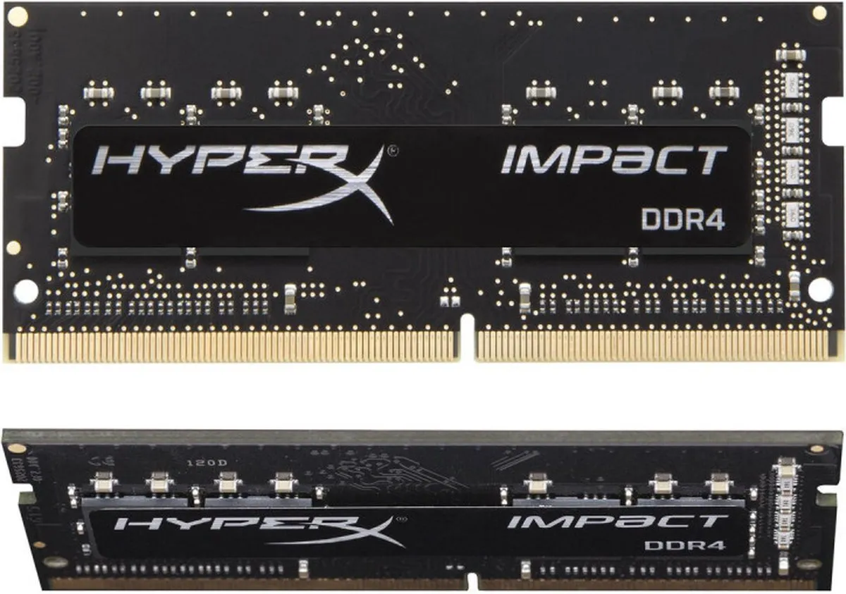 Kingston FURY Impact DDR4 32GB 2x16GB 3200MHz CL20 - Zwart