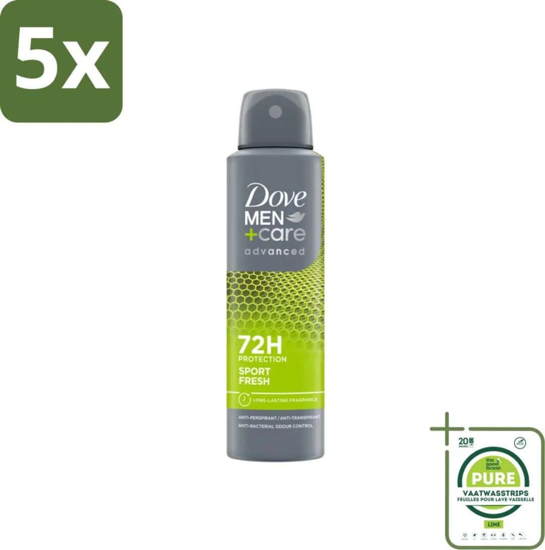 Dove Men+Care Sport Fresh Deodorant Spray 1000ml
