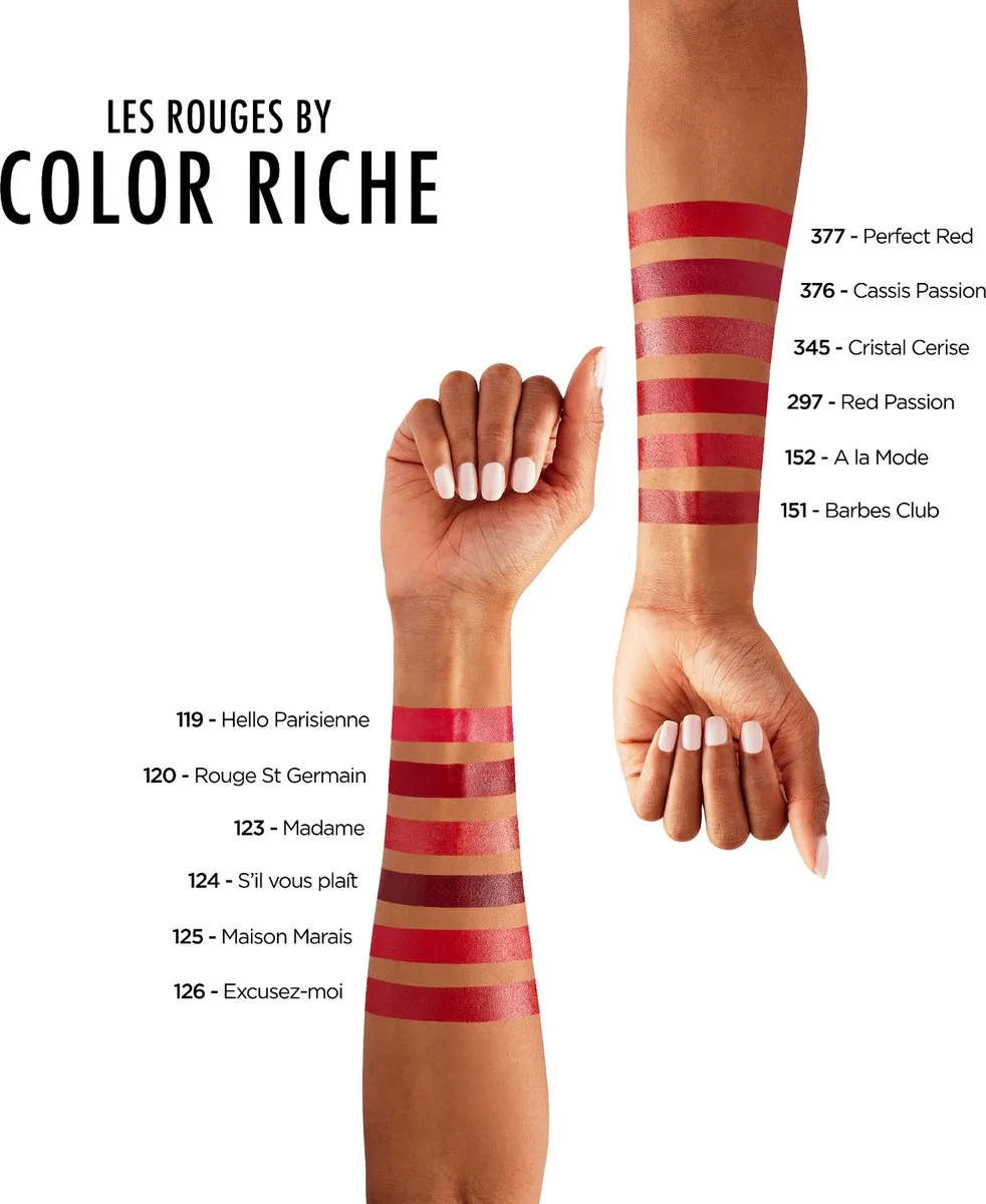 L'Oréal Paris Lippenstift Color Riche Satin 124 S'il Vous Plaisir - 4,54g