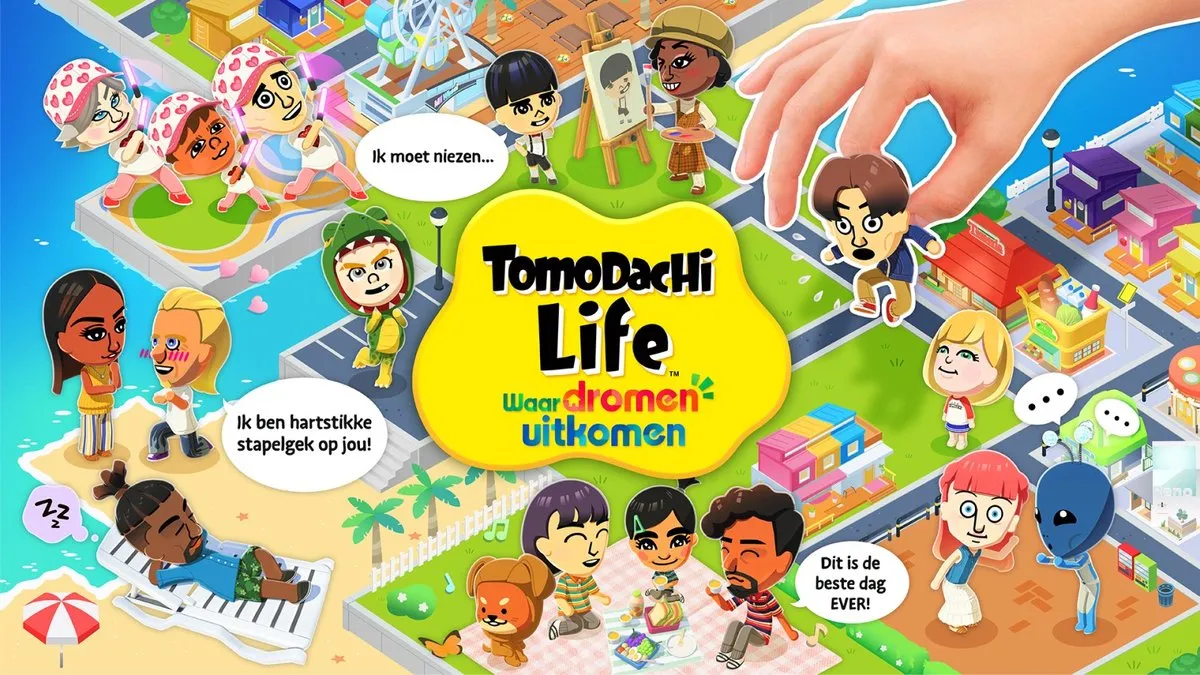 Nintendo Tomodachi Life - Franstalig Nintendo Switch Gamecard