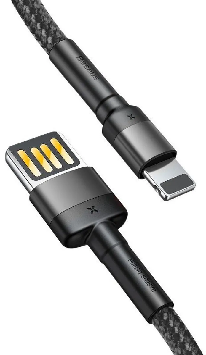 Baseus Lightning Kabel 1.5A USB - 2m Transparent - 1 Paar