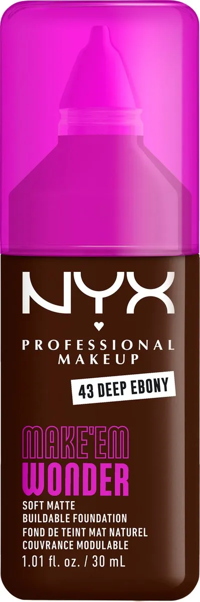 NYX Make 'EM Wonder Foundation Deep Ebony