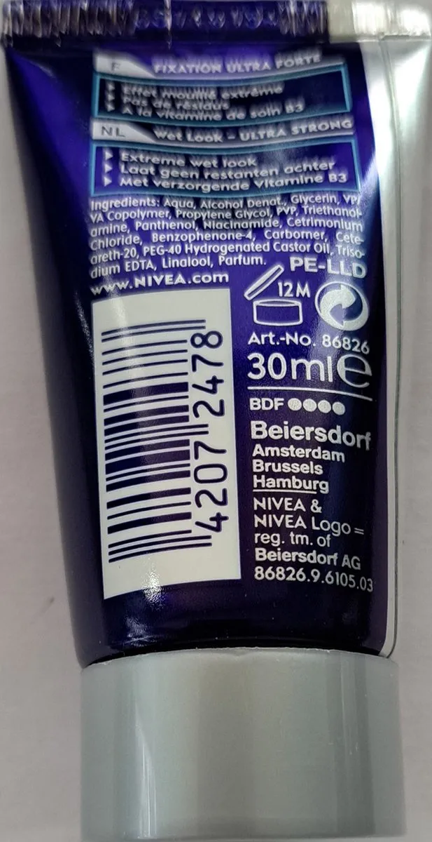 NIVEA MEN Aqua Styling Gel 30ml