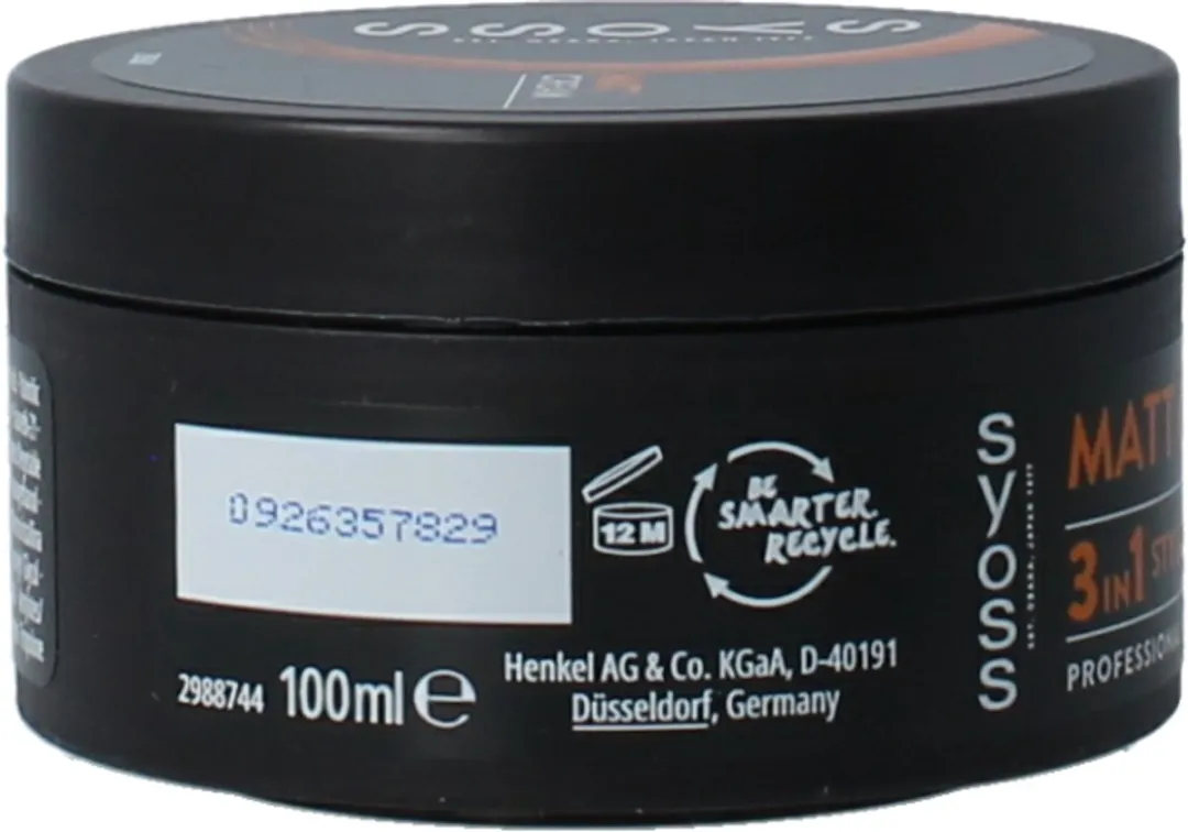 SYOSS Matt Finish Paste 100ml