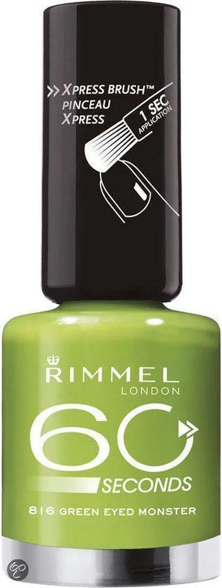 Rimmel London 60 Seconds Nagellak 816 Green Eyed Monster