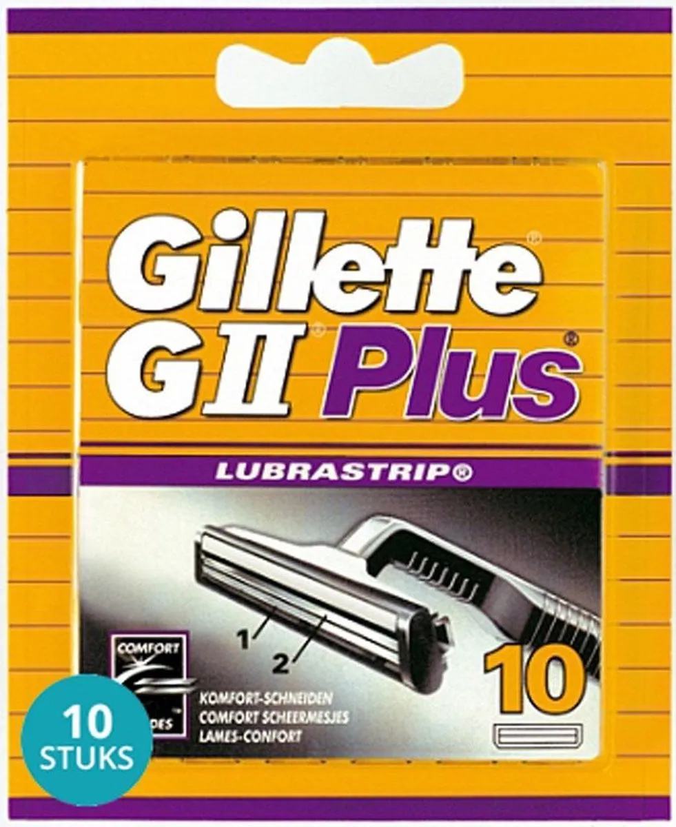Gillette G2 Plus Scheermesjes 20 Stuks