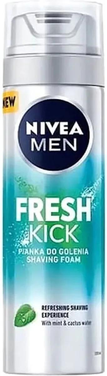 NIVEA Men Scheerschuim Fresh Kick 200ml - afbeelding 6 van 6