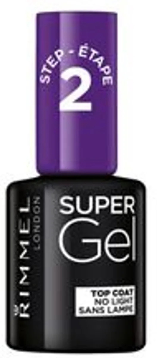 Rimmel London SuperGel Glitter Top Coat 002 - 12ml