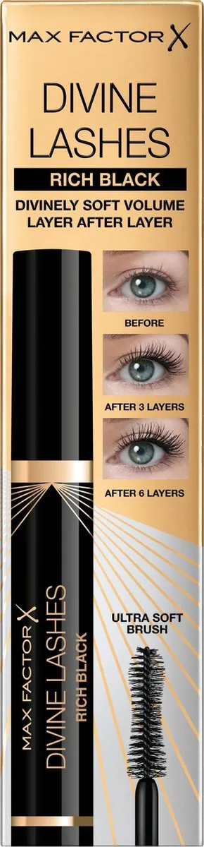 Max Factor Divine Lashes Mascara 01 Black - 9ml
