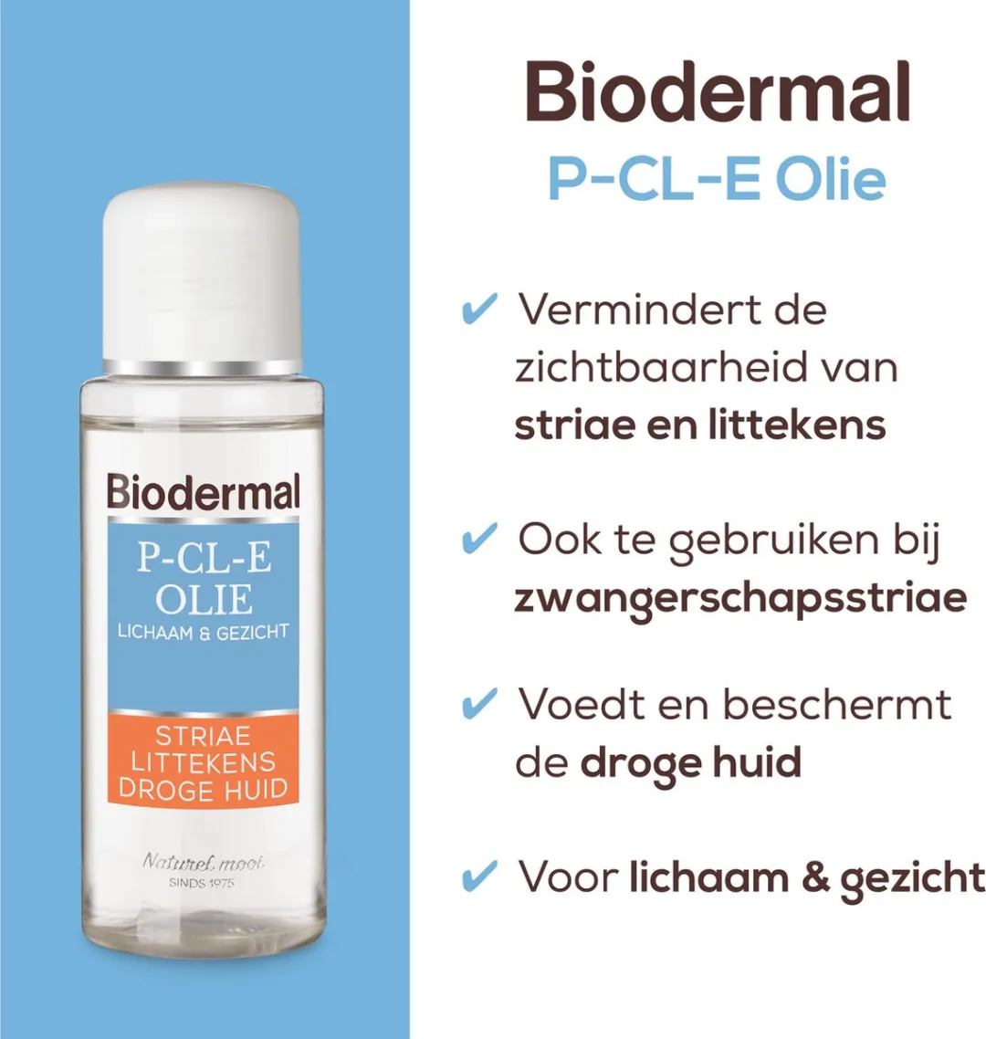 Biodermal P-CL-E Olie Huidverzorging 75ml