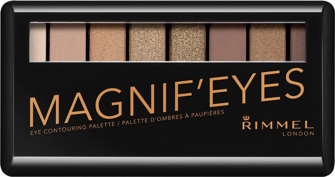 Rimmel London Magnif'Eyes Oogschaduwpalet Keep Calm & Wear Gold - 8 Kleuren