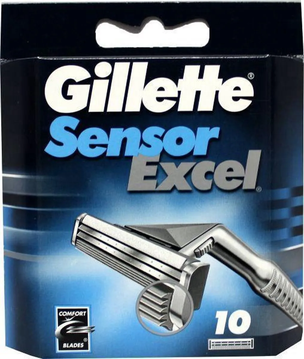 Gillette Sensor Excel Scheermesjes 10 Stuks - 2 Bladen