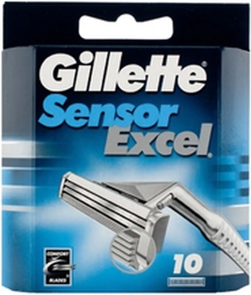Gillette Sensor Excel Scheermesjes 10 Stuks - 2 Bladen