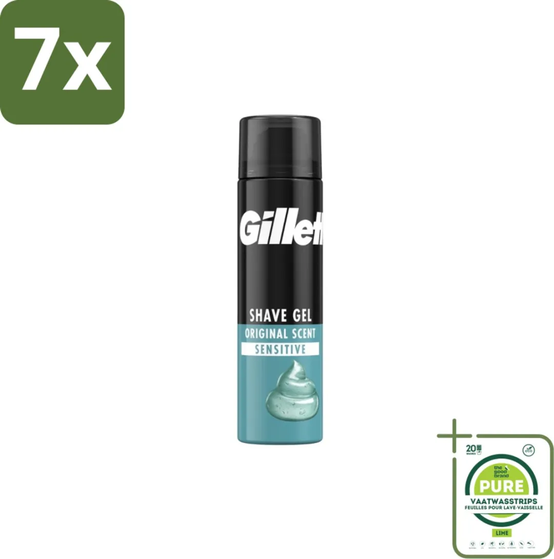 Gillette Gevoelige Huid Scheergel 200ml