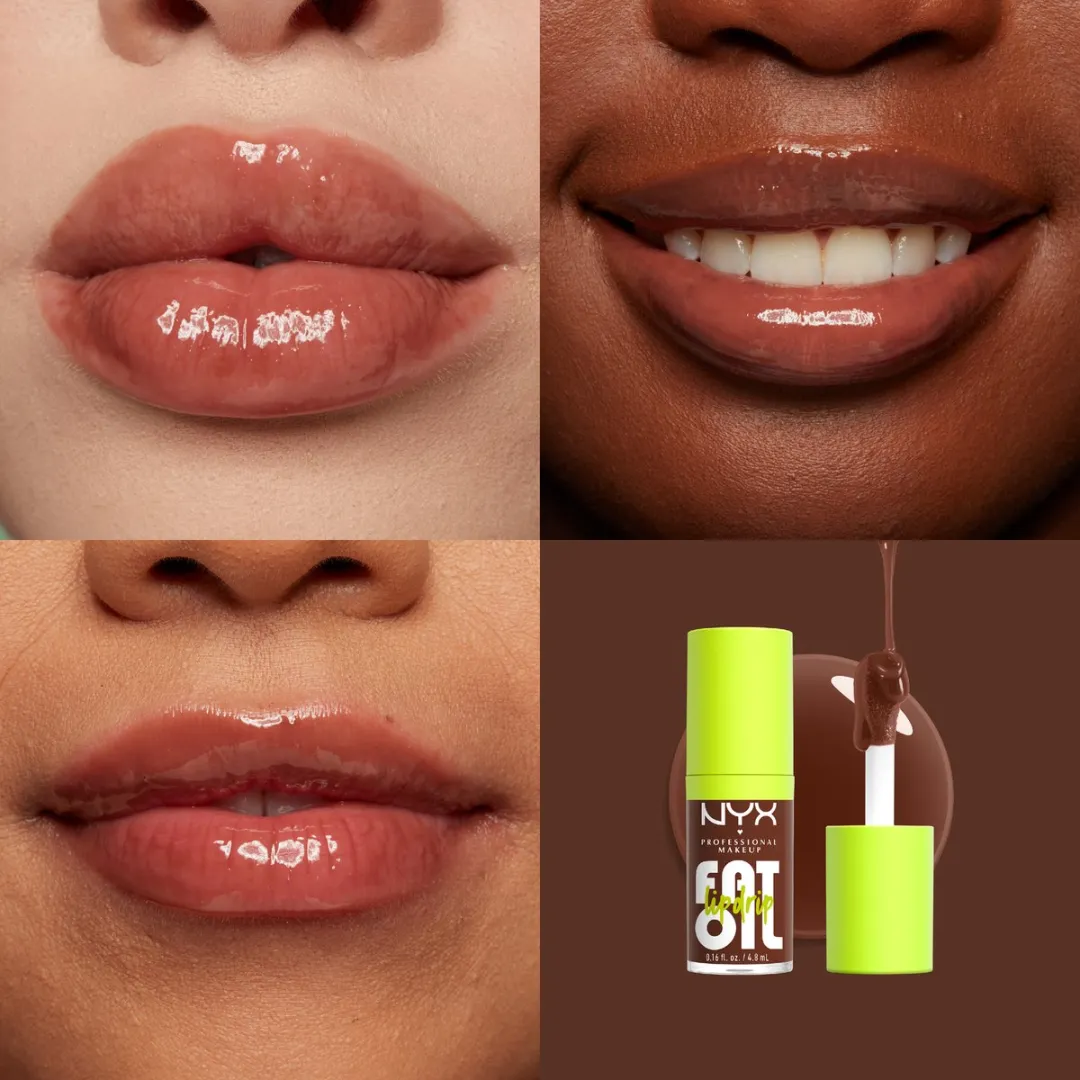 NYX Professional Makeup Fat Oil Lip Drip Lipgloss Livin The Cream - 4.8ml
