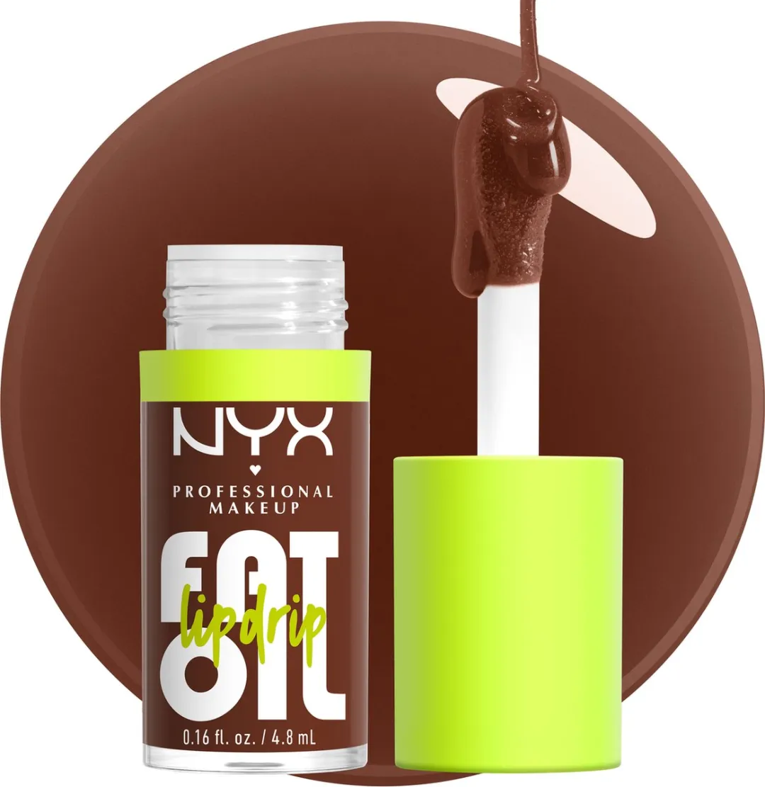 NYX Professional Makeup Fat Oil Lip Drip Lipgloss Livin The Cream - 4.8ml