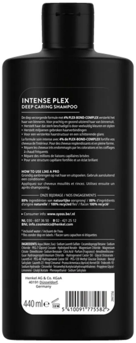 SYOSS Plex Shampoo 440ml