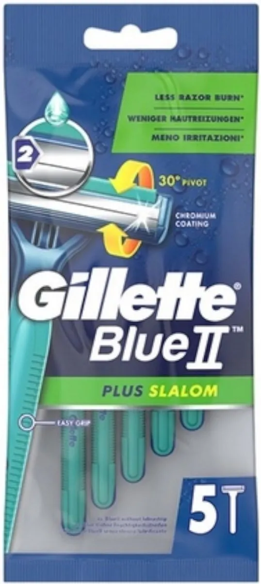 Gillette Blue II Wegwerpscheermesjes 5 Stuks
