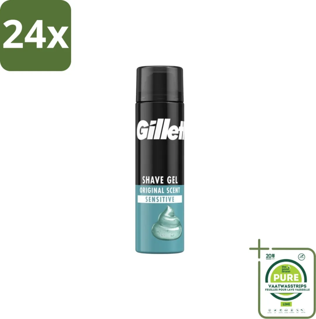 Gillette Gevoelige Huid Scheergel 200ml