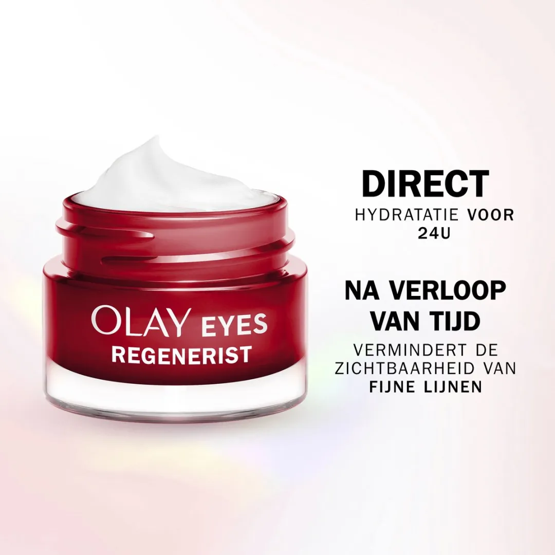 Olay Regenerist Oogcrème - Actief verstevigende hydraterende oogcrème met niacinamide & peptiden - 15ml