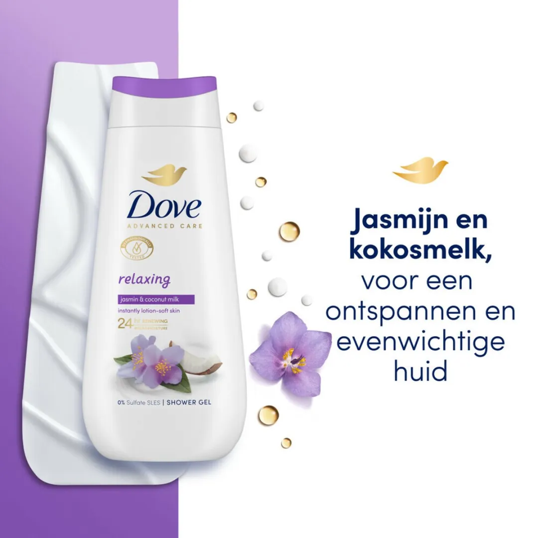 Dove Relaxing Douchecrème 225ml