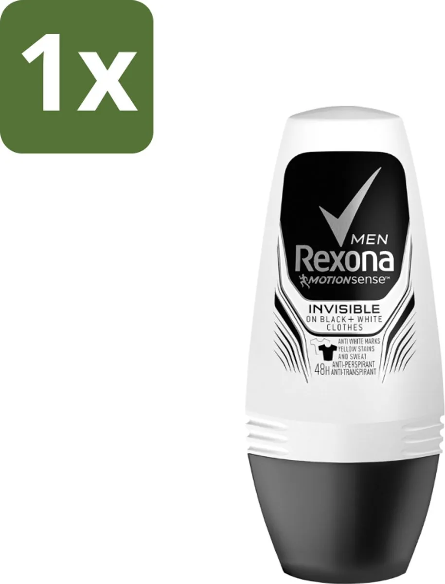 Rexona Men Invisible On Black & White Roll-on 50ml