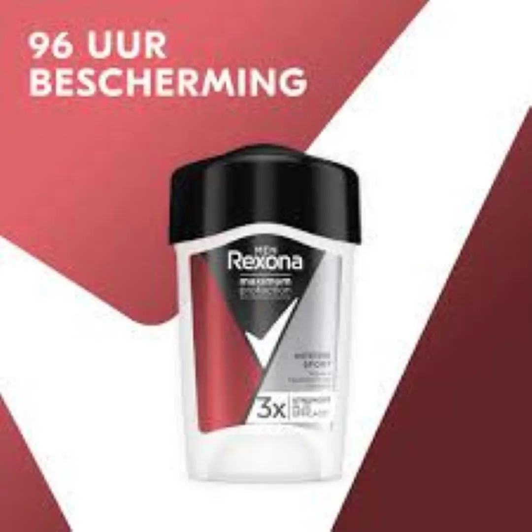 Rexona Men Deo Crème Maximum Protection Intense Sport 2x45ml