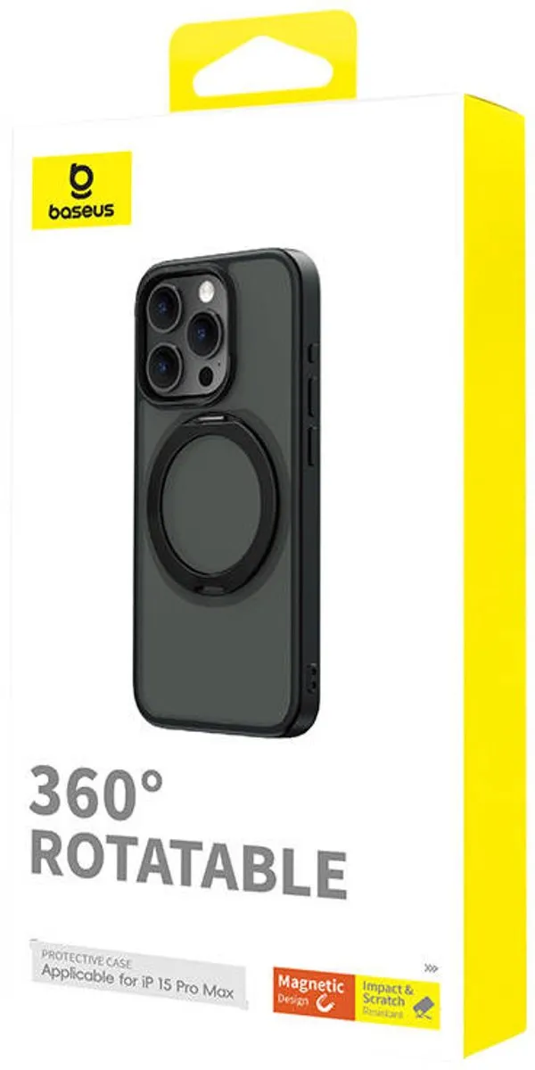 Baseus Cyberloop Series Hoes iPhone 15 Pro Max - Transparent - afbeelding 6 van 6