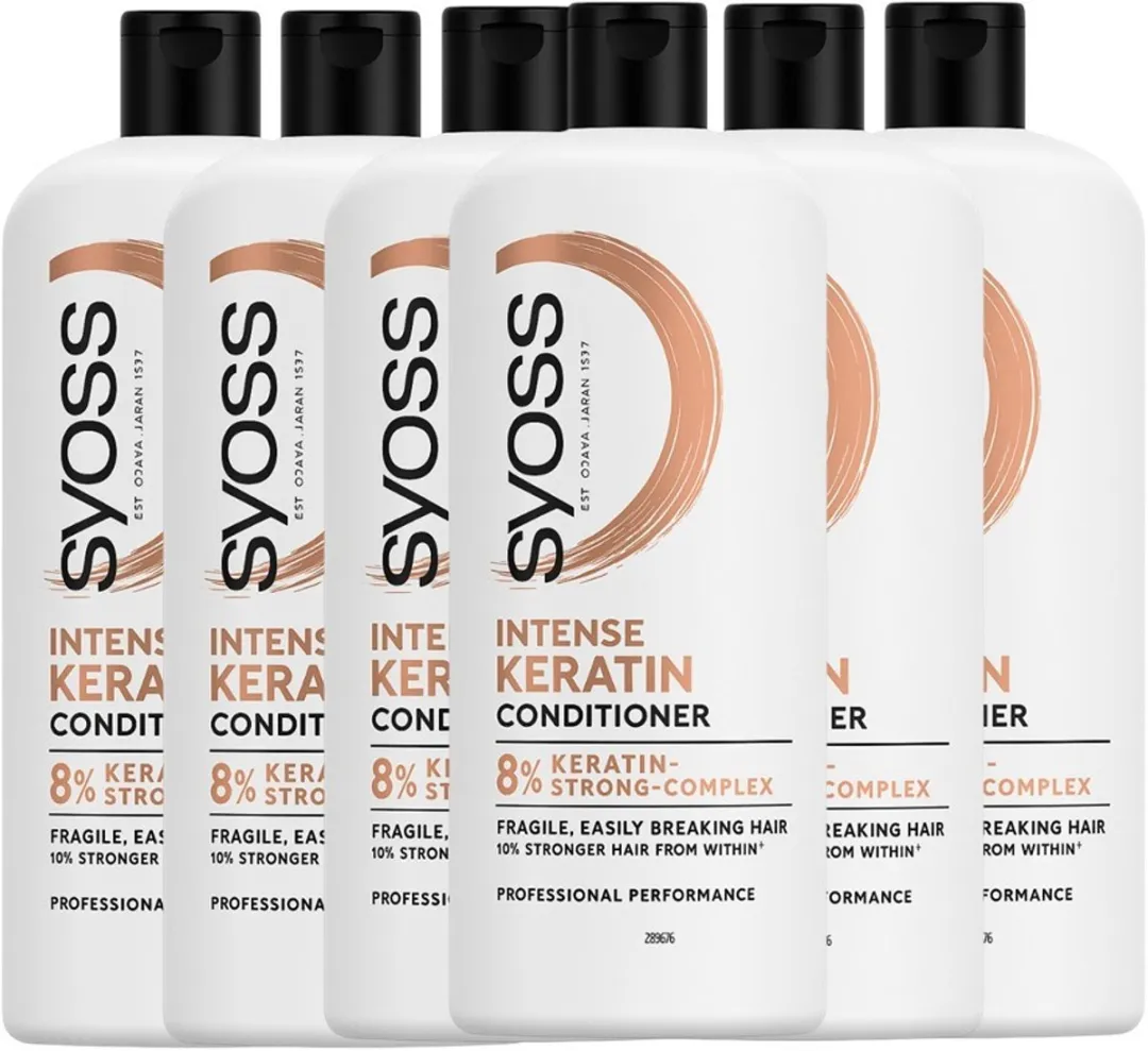 SYOSS Conditioner Intense Keratin - 6x440ml