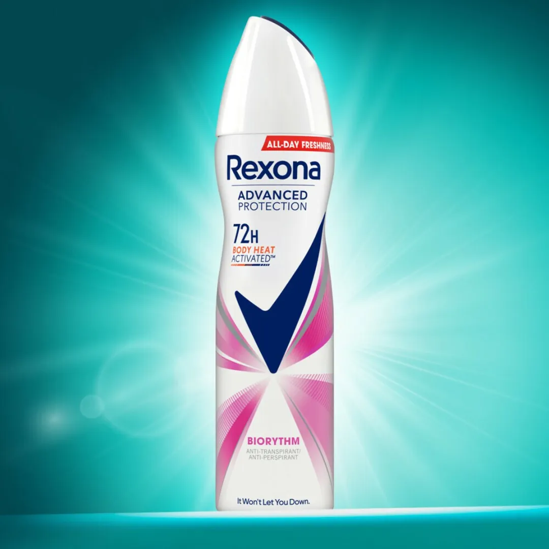 Rexona Deospray Biorythm 150ml - 24 Stuks