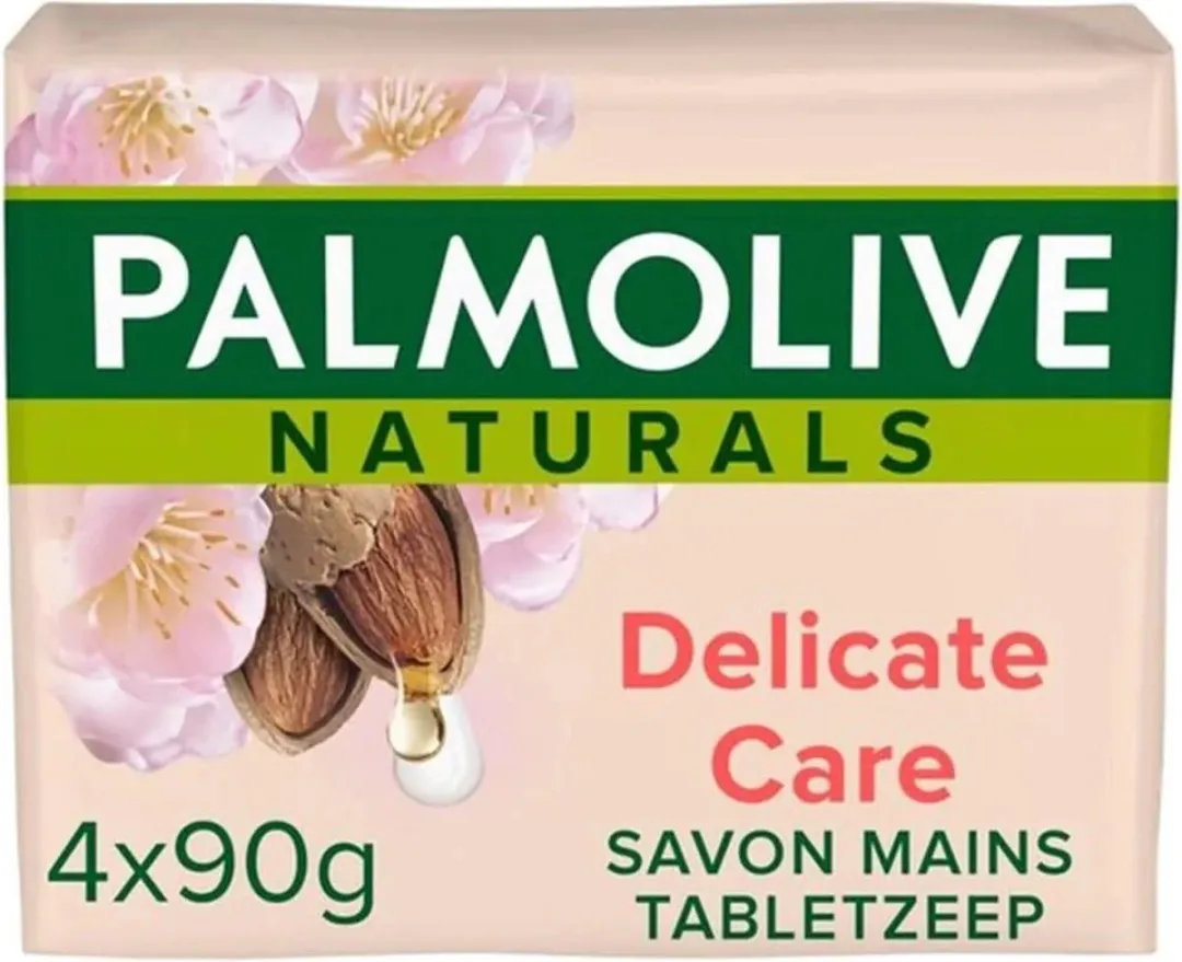 Palmolive Naturals Amandel Tabletzeep 4 x 90g