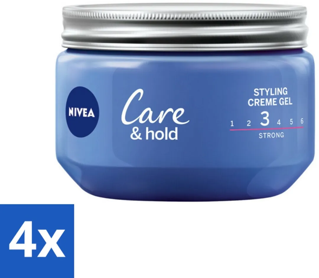 NIVEA Stylingscrèmegel 150ml - 4 Stuks