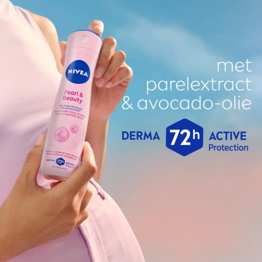 NIVEA Pearl & Beauty Anti-Transpirant Spray 150ml - 6 Stuks