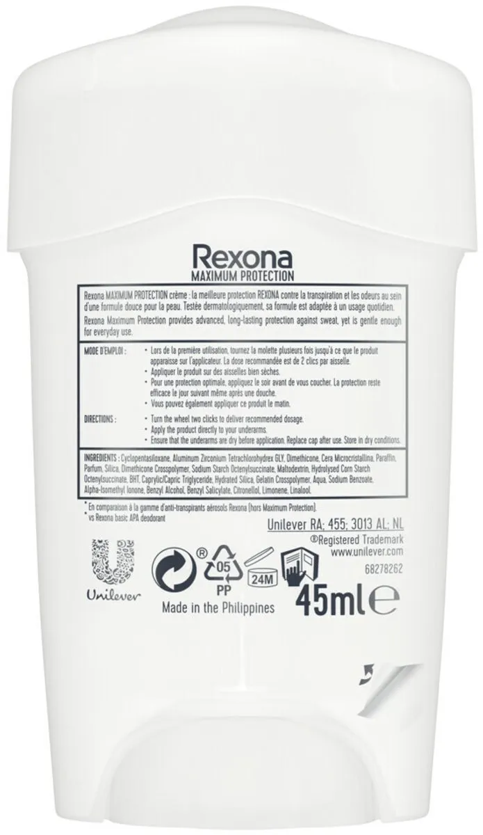 Rexona Men Maximum Protection Deodorant Stick 90ml - 2 Stuks