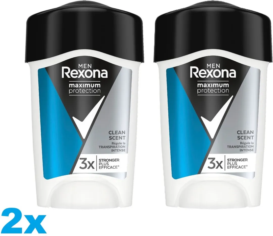 Rexona Men Maximum Protection Deodorant Stick 90ml - 2 Stuks