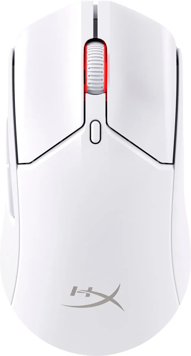 HyperX Pulsefire Haste 2 Draadloze Gaming Muis Wit - afbeelding 6 van 6