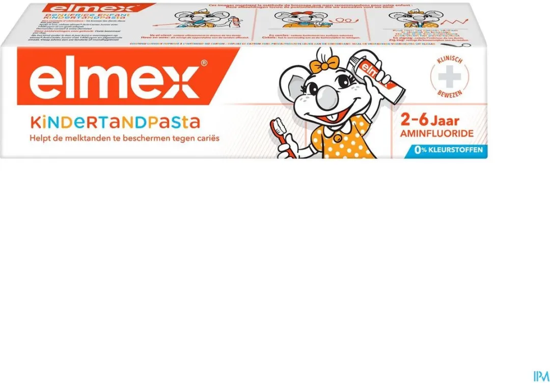 Elmex Kindertandpasta 50ml - 2-6 jaar