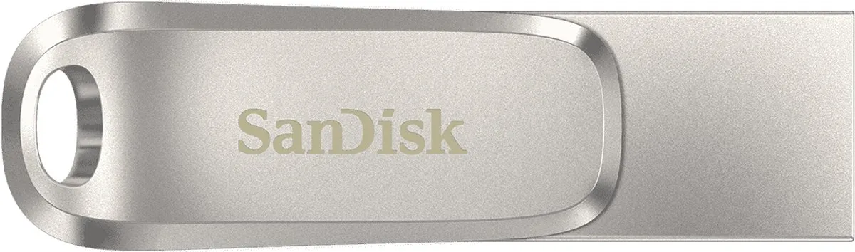 SanDisk Ultra Dual Luxe SDDDC4-032G-G46 USB-stick 32GB - USB-C - Zilver - afbeelding 6 van 6