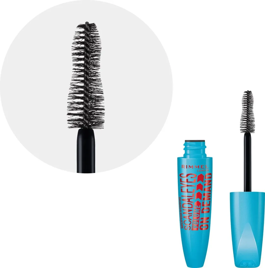 Rimmel ScandalEyes On Demand Waterproof Mascara 001 Black
