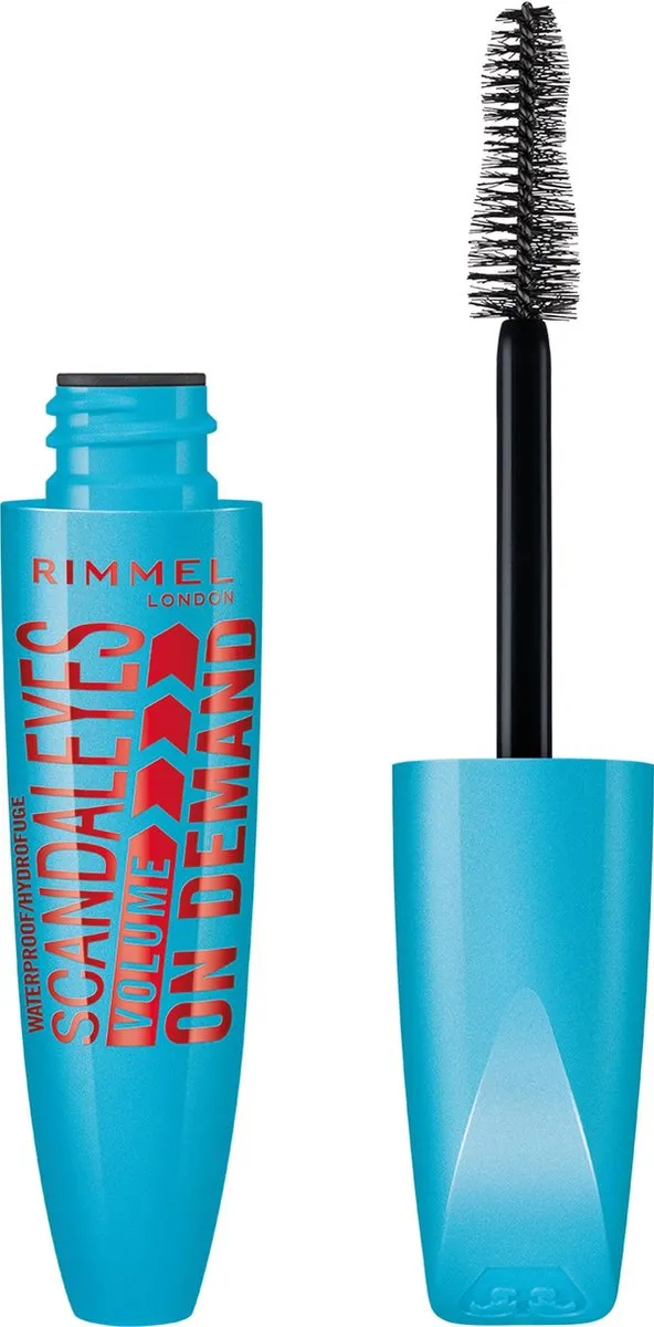 Rimmel ScandalEyes On Demand Waterproof Mascara 001 Black