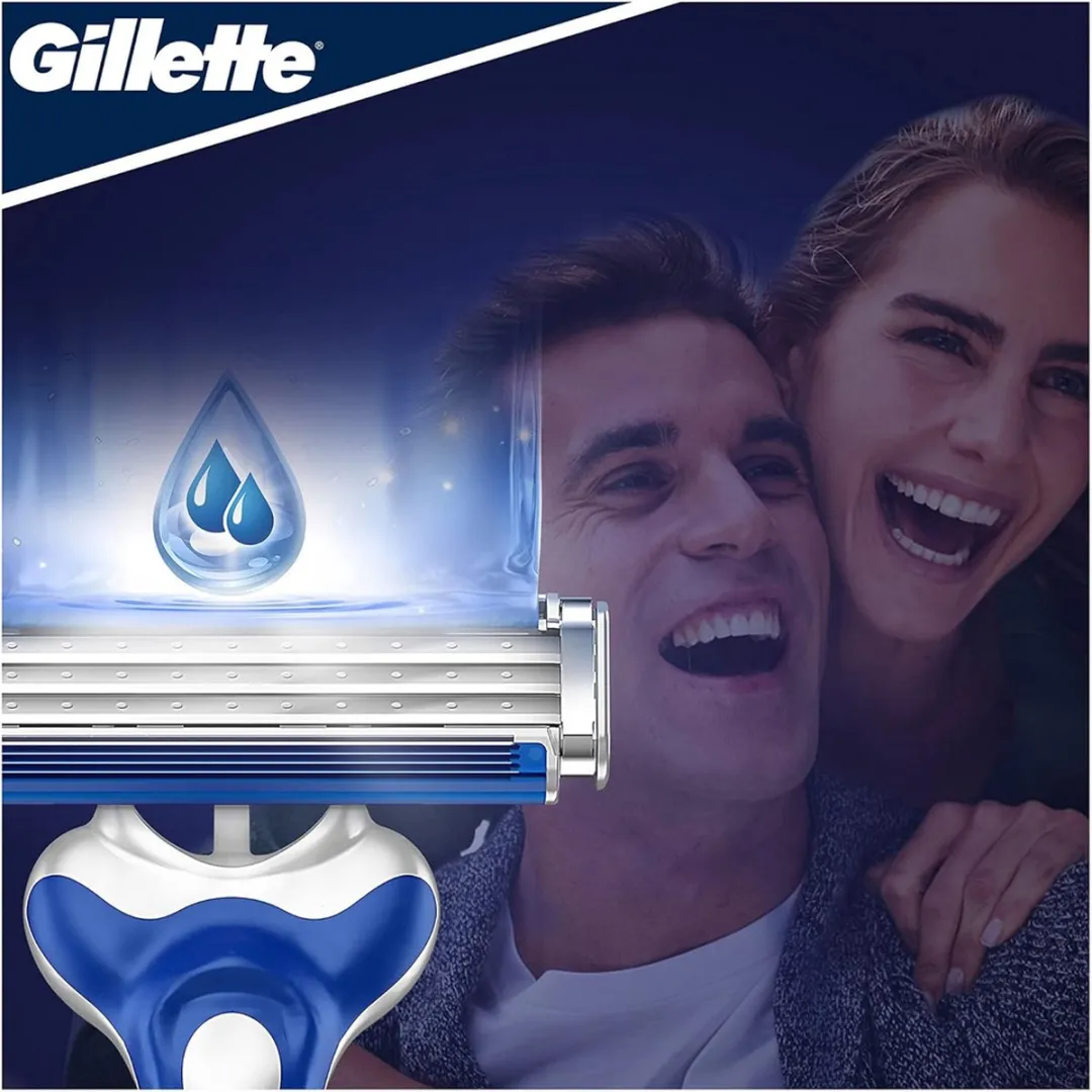 Gillette Blue3 Wegwerpscheermesjes - 9 Stuks