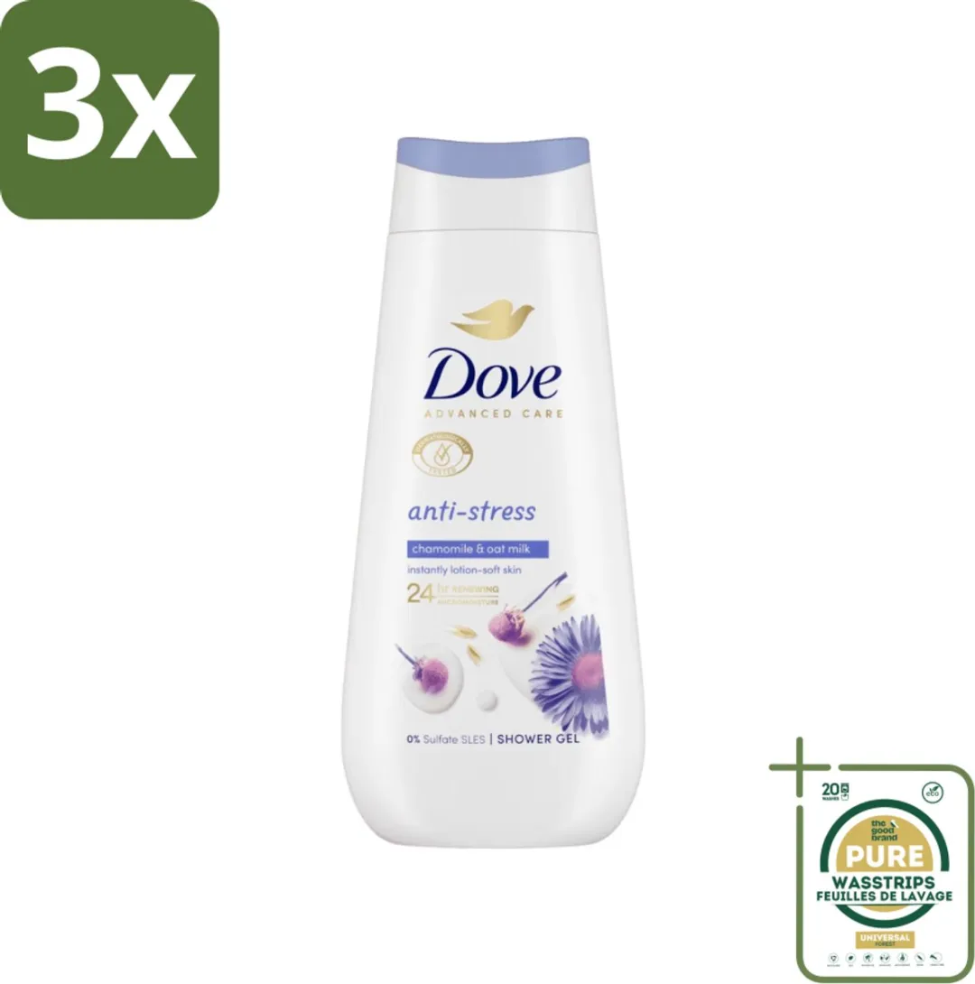 Dove Anti-Stress Douchecrème Kamille & Havermelk 1200ml