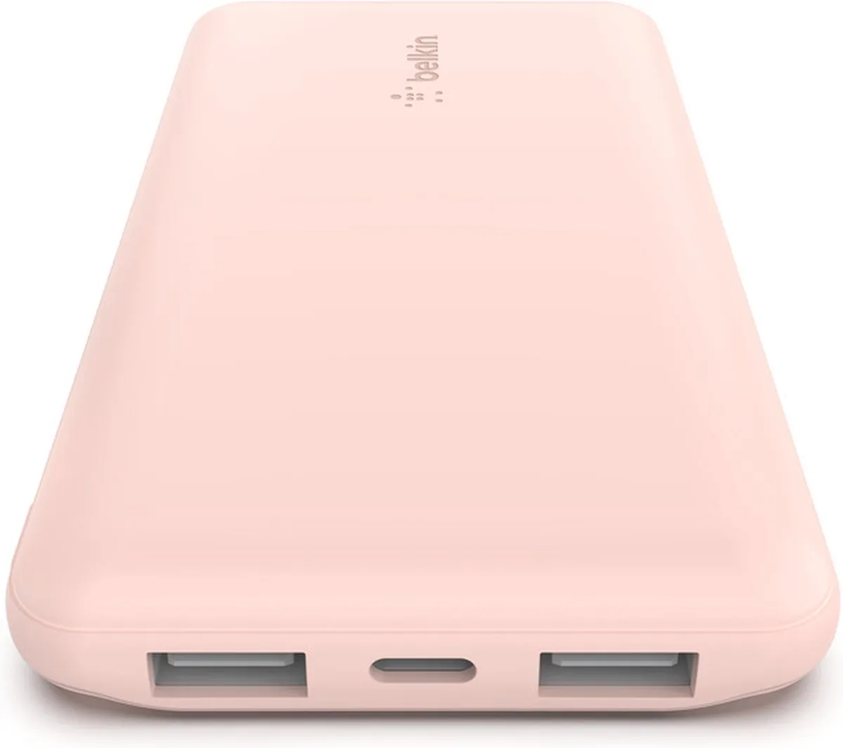 Belkin Boost-Up Charge Powerbank 10000mAh - 3 Poorten 15W - Roségoud