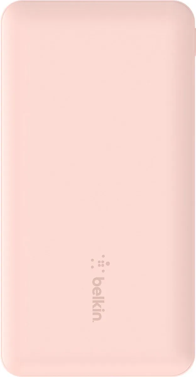 Belkin Boost-Up Charge Powerbank 10000mAh - 3 Poorten 15W - Roségoud