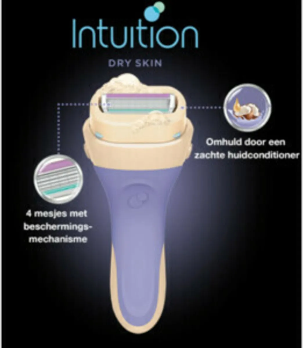Wilkinson Sword Intuition Scheermesjes 4-delig - 3 Stuks - Paars