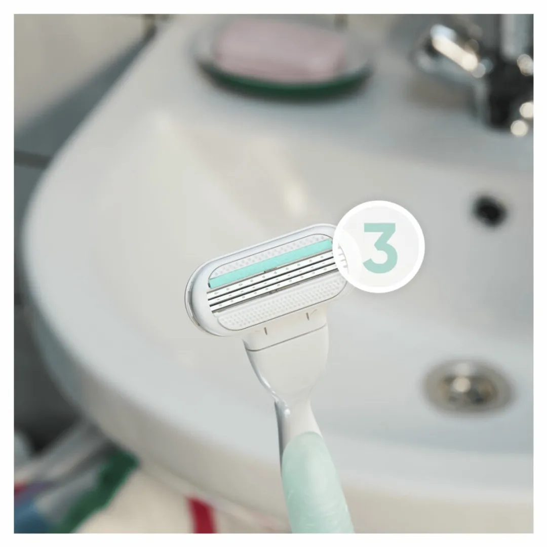 Gillette Venus Smooth Scheermesjes 4 Stuks - BLU