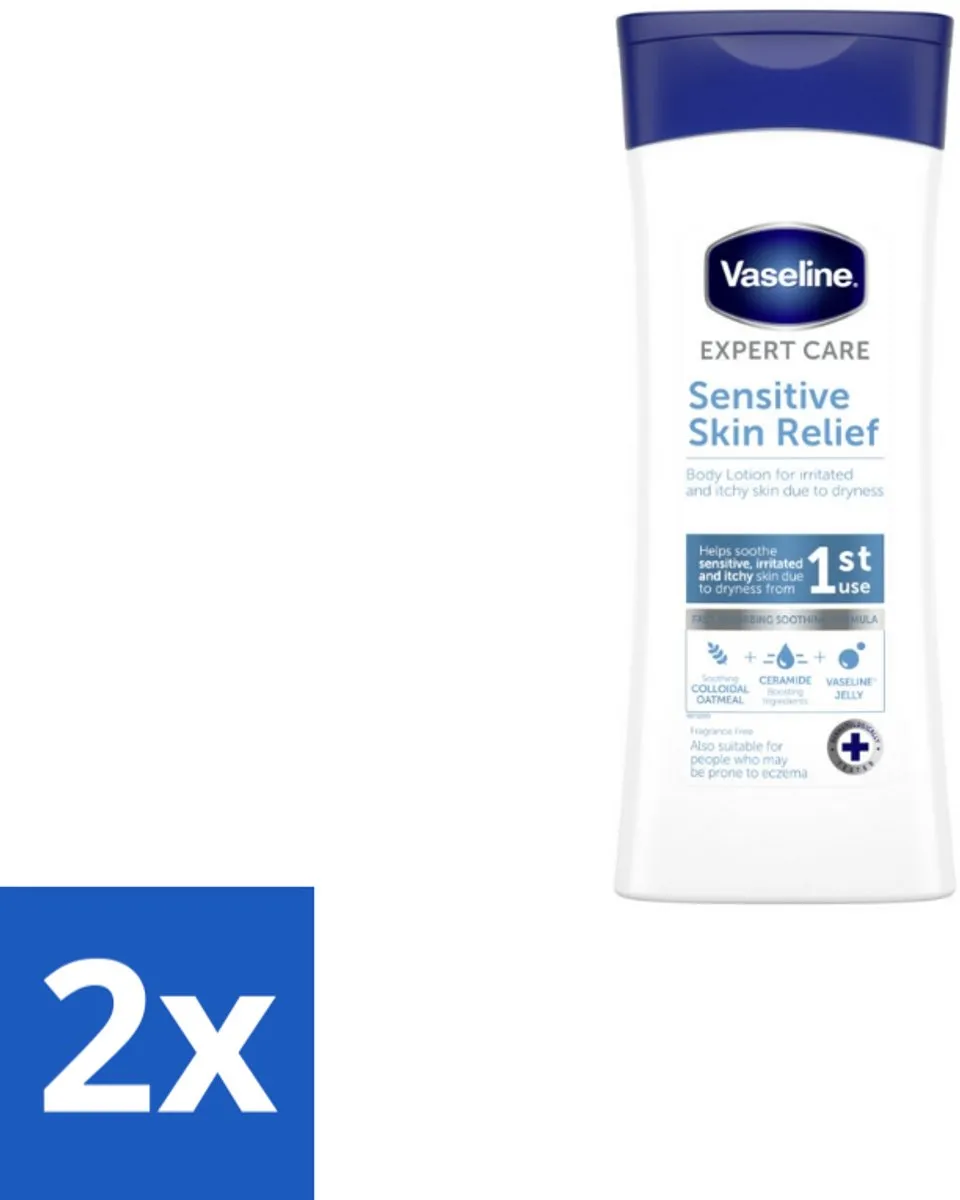 Vaseline Bodylotion Expert Care Sensitive Skin Relief 800ml