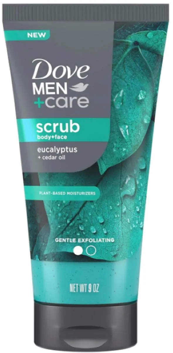 Dove Men+Care Body & Face Scrub Eucalyptus 267ml